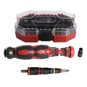 Klein Tools 32933 Impact Flip Socket Set 7-in-1, 1/4