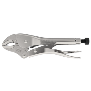 Eagle Grip LP7WC Locking Pliers, Curved Jaw, Wire Cutter, 7 Inch
