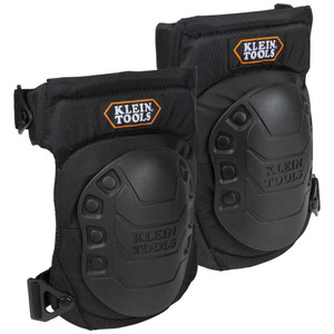 Lightweight Gel Knee Pads – Slip-Resistant Rubber Caps, Cinch-Tight Straps For Comfort – Klein Tools Quality
