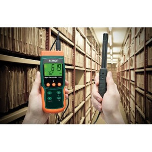 Extech RH101 Hygro-Thermometer and Infrared Thermometer, Humidity Meters