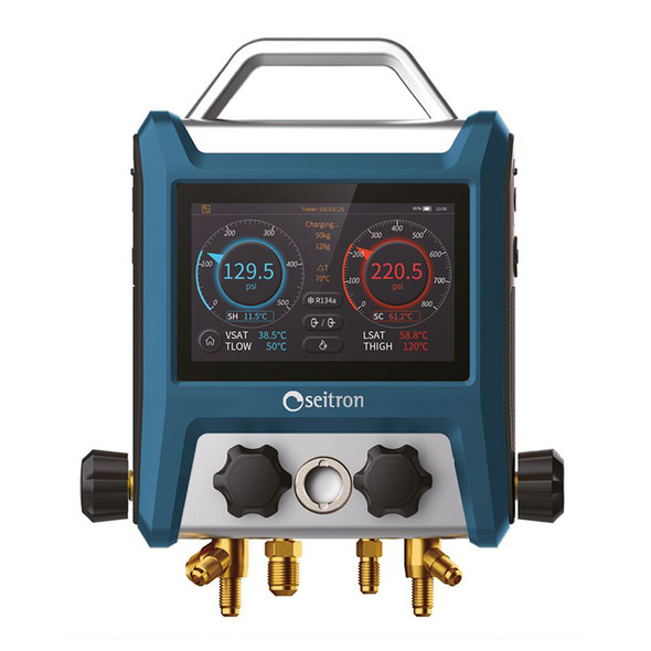 Seitron BE COOL M4 4 Port Digital Manifold front