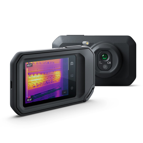 FLIR C8 Compact Thermal Imaging Camera main view front and back