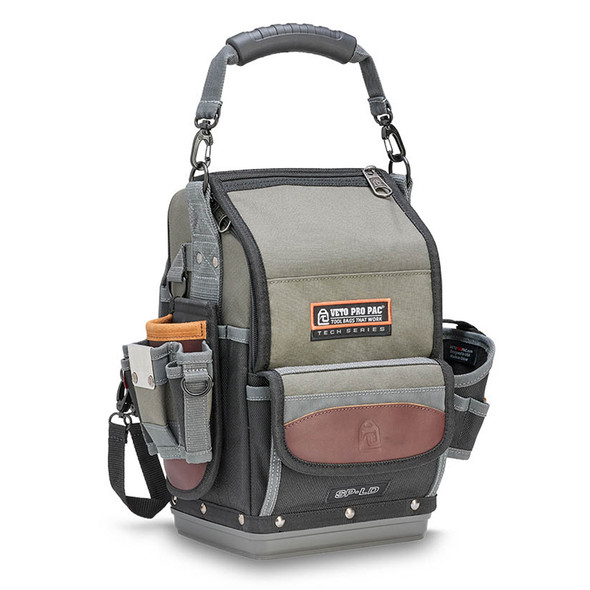Veto Pro Pac SP-LD Compact Closed Top Tool Bag front handle up
