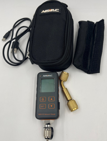 USED NAVAC NMV1S Premium Micron Vacuum Gauge