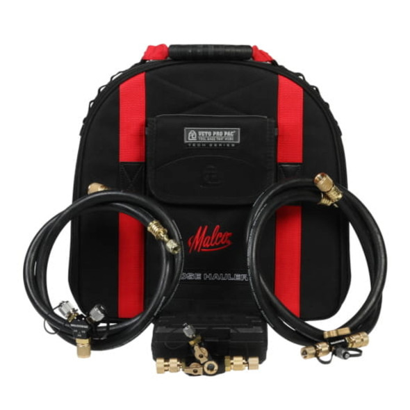 MalcoEdge HHK2 Turboflow Dual Vacuum Kit with Veto Hose Hauler Bag main view