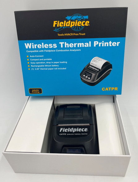 USED-CATPR-0626 Fieldpiece CATPR Wireless Thermal Printer for CAT45 / CAT85 - Condition Like New