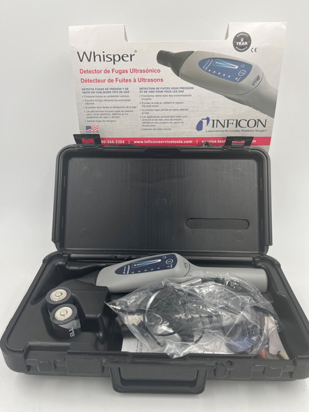 USED-711202G1-0526 Inficon Whisper Ultrasonic Leak Detector - Condition Like New