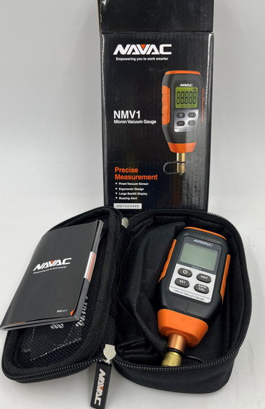 USED NAVAC NMV1 Micron Vacuum Gauge - Like New