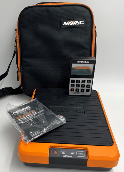 USED NAVAC NRS2A Smart Refrigerant Charging Scale 220lbs - Like New