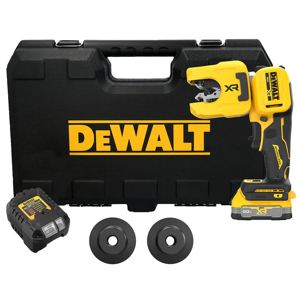 DeWalt DCE154E1 20V MAX XR 1-1/4-Inch Copper Tubing Cutter Kit main view