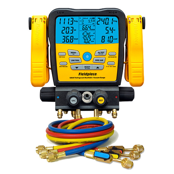 Fieldpiece Wireless SM482V Manifold Kit with Hoses