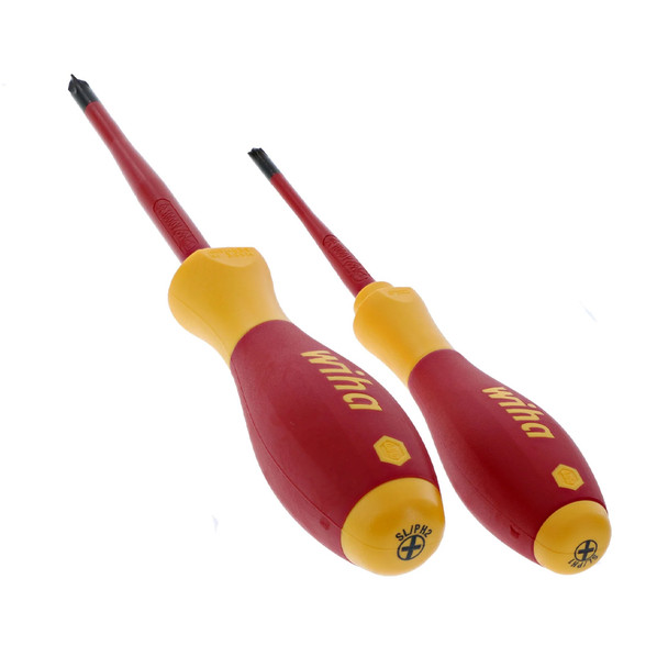 Wiha 30770 Insulated Terminal Block Xeno Screwdriver Set