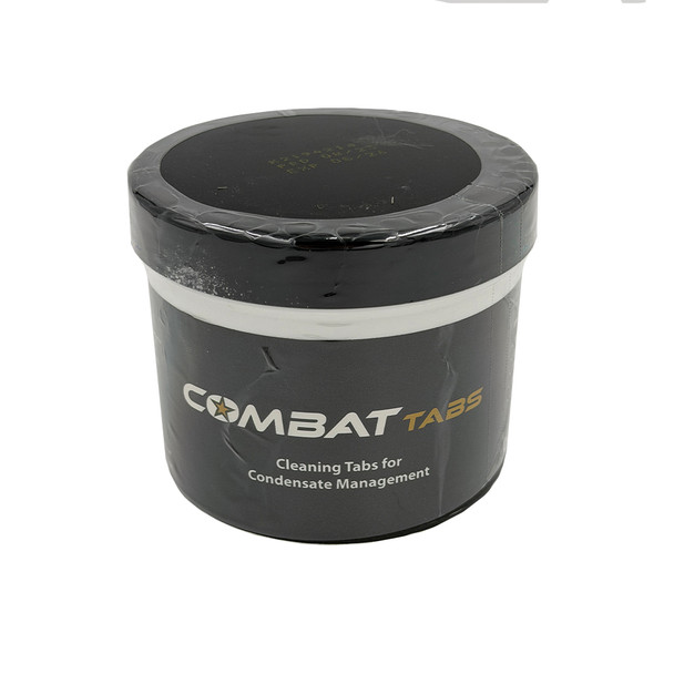 CoolAir CPT-44 Combat Tabs Chlorine-Free Condensate Cleaning Tablets packaging front