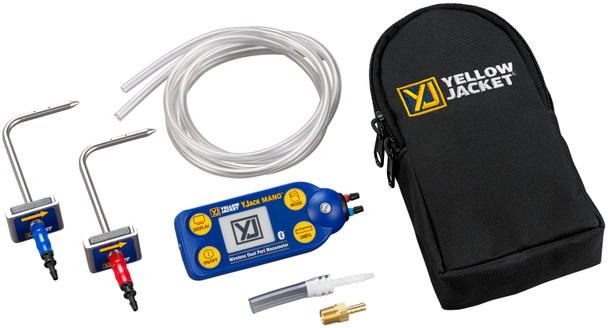 Yellow Jacket 67068 YJack Mano Wireless Dual Port Manometer Probe