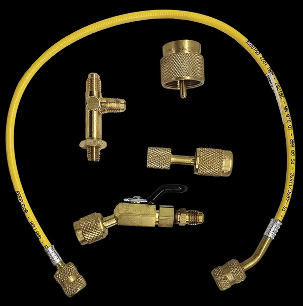 Inficon 501-601-G1 Small Charge Adapter Kit for Wey-TEK Pro