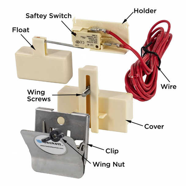 Beckett 1502C Drain Pan Overflow Safety Switch includes
