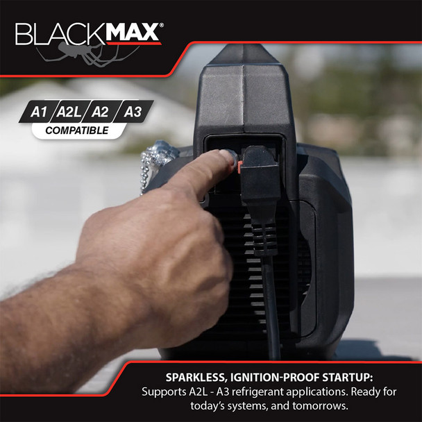 CPS BlackMax VPBM4V 4 CFM Vacuum Pump sparkless ignition-proof startup