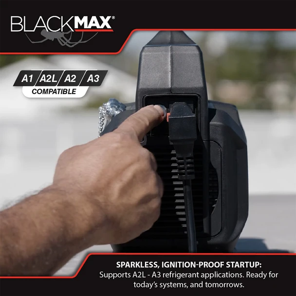 CPS BlackMax VPBM6V 6 CFM Vacuum Pump sparkless ignition-proof startup