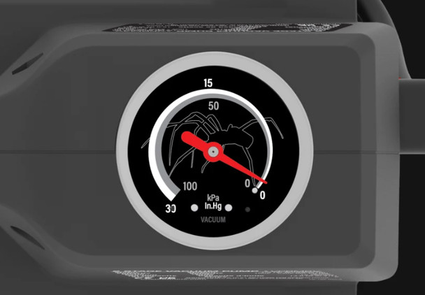 CPS BlackMax VPBM12V 12 CFM Vacuum Pump large micron gauge