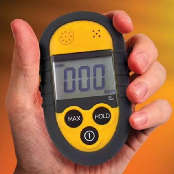 UEi COL Carbon Monoxide Logger in hand