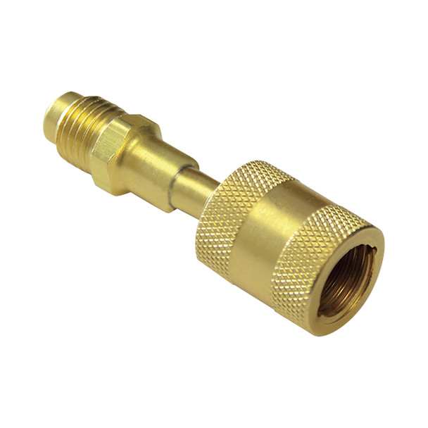 JB QC-1234-LH Reverse Thread Adapter for Automotive and R1234yf, 1