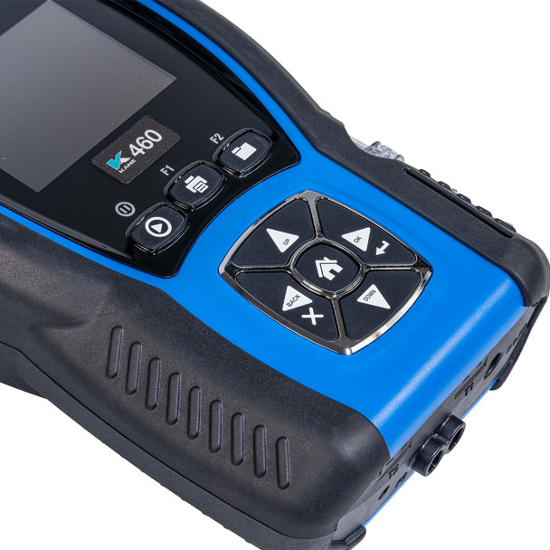UEi KANE460 Game Changer Refrigerant Manifold and Combustion Analyzer buttons