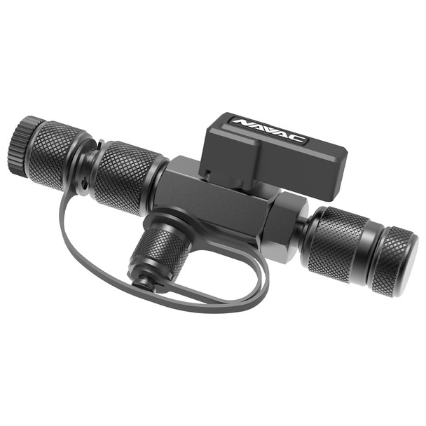 NAVAC NVR2 Valve Core Removal Tool 2-in-1 with 1/4" & 5/16" Fittings
