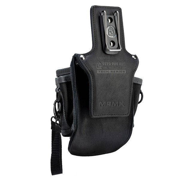 Veto Pro Pac MPMX Medium Sized Multimeter and Tool Pouch back empty