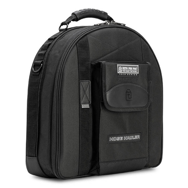 Veto Pro Pac HOSE HAULER Blackout Vacuum Hose and Accessory Bag front expanded