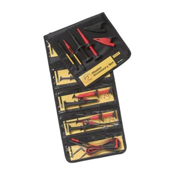 Fluke TLK-225 Test Lead Accessory Kit storred in case