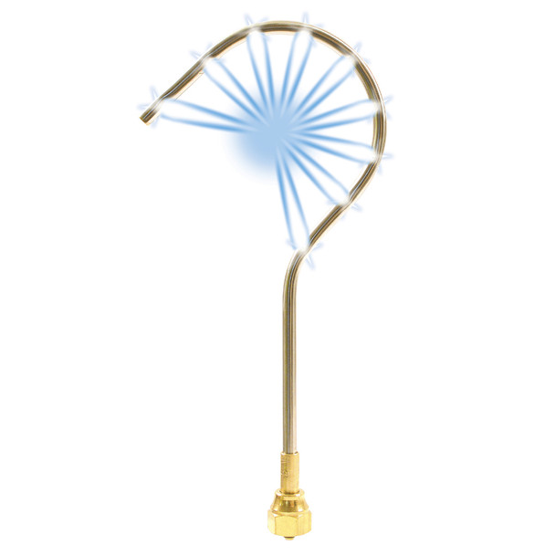 Uniweld MTF9 Cap'n Hook Nine Flame Brazing and Heating Tip lit