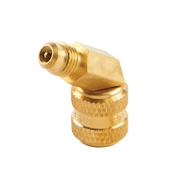 CPS AD44LHS Brass A2L Adapter with Valve Core