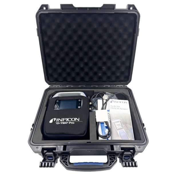 Inficon D-TEK Pro Refrigerant Leak Detector in hard case