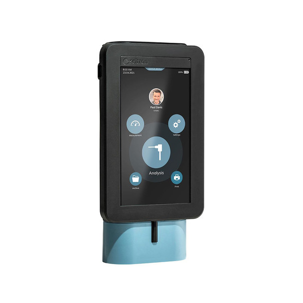NCI Seitron NOVO Combustion Analyzer angle view