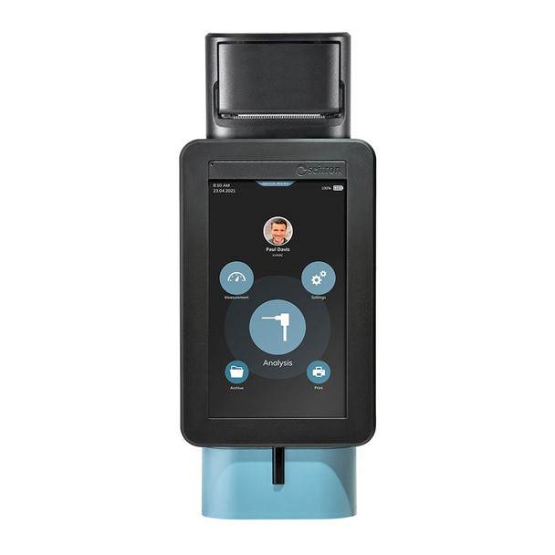 NCI Seitron NOVO Combustion Analyzer 2 Gas Kit with Additional Draft Probe and Built-In Printer front