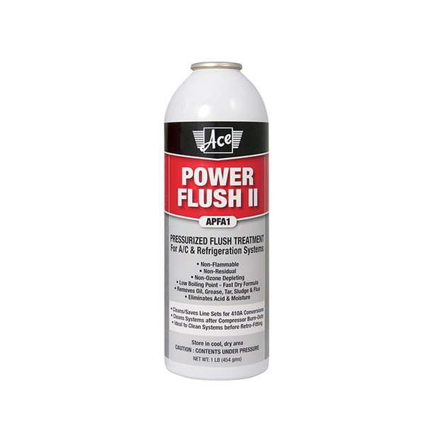 Ace Chem Pro Power Flush II Lineset Cleaner 1 lb Pre-Pressurized Flush Treatment Can
