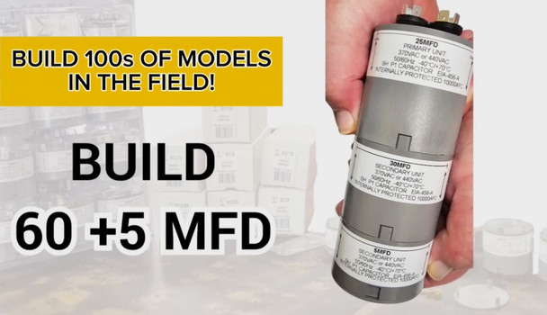 Cool Air Products SCKIT Sigma Cap Kit build 100s of custom builds like 60 plus 5 MFD