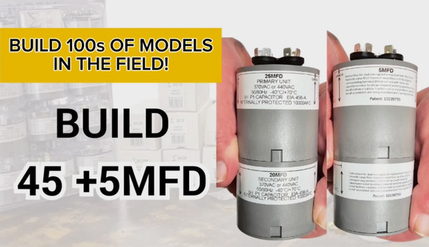 Cool Air Products SCKIT Sigma Cap Kit build 100s of custom builds like 45 plus 5 MFD