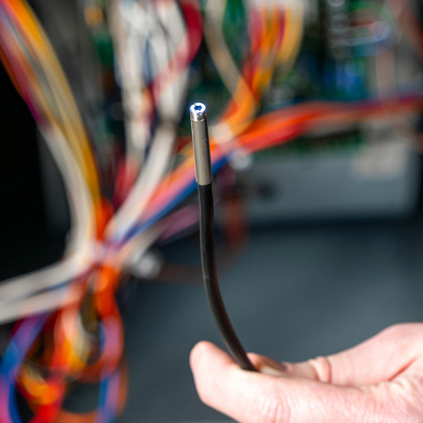 Klein Tools ET17 Utility Borescope Camera 10ft Nylon Snake led lights