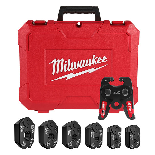 Milwaukee 1/4" - 7/8" RLS® Pivoting Press Ring Kit for M18 main front view