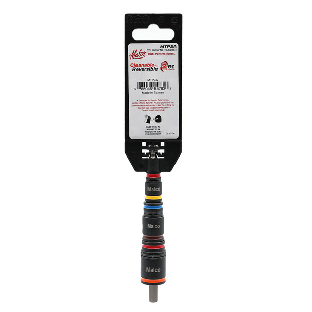 Malco MTP2A 7-in-1 C-RHEX Flip Bit Hex Sockets in packaging back