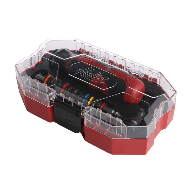 Malco KITFB2 7-in-1 C-RHEX® Flip Bit Socket Service Kit stored in closed case facing left