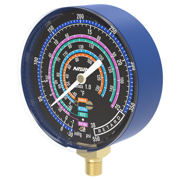 NAVAC NMH11L Manifold Gauge Head Low Side front view