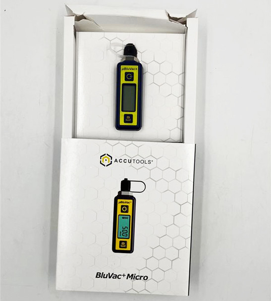 USED AccuTools A10730 BluVac+ Micro Wireless Digital Micron Gauge