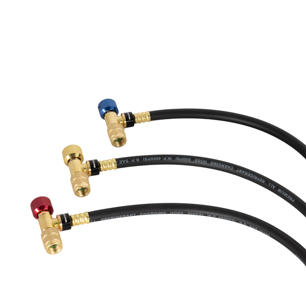 MalcoEdge SS7214516 Safe Seal Hose Set red yellow blue ends