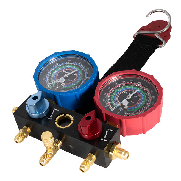 MalcoEdge™ M2VKA2L 2-Valve A2L Manifold angle