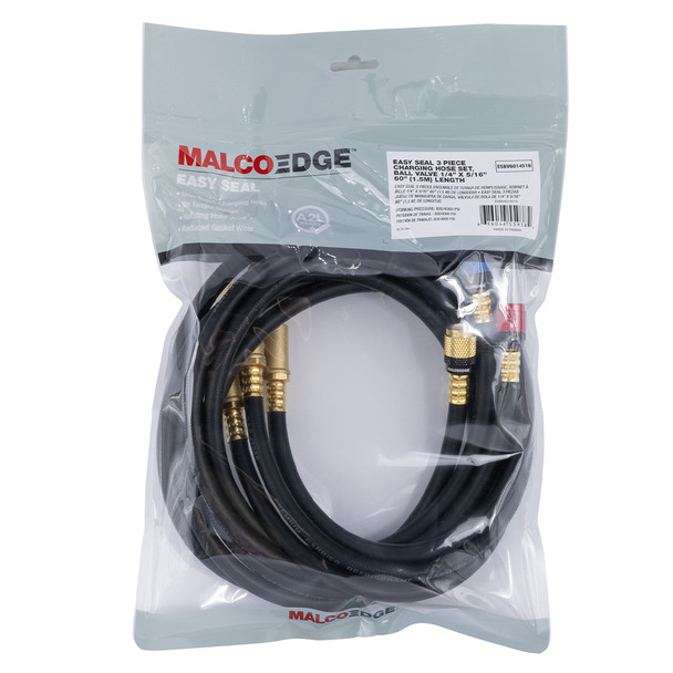 MalcoEdge ESBV6014516 Easy Seal Ball Valve Hose Set, 60 inch in package