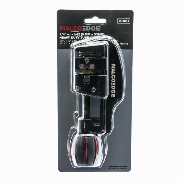 MalcoEdge™ TC1014 Heavy Duty Tube Cutter 1/4" to 1-1/4" OD in package