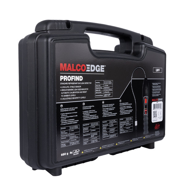 MalcoEdge™ LDPF ProFind Refrigerant Gas Leak Detector hard case