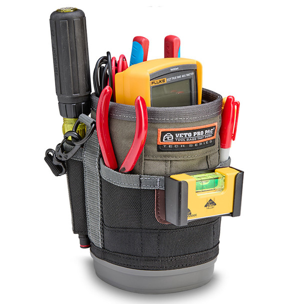 Veto Pro Pack UB2B Medium Compact Utility Bag front with tools (not included)